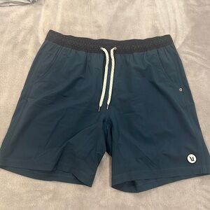 Vuori Kore Short - 7.5 in- Men’s XL- Navy Blue